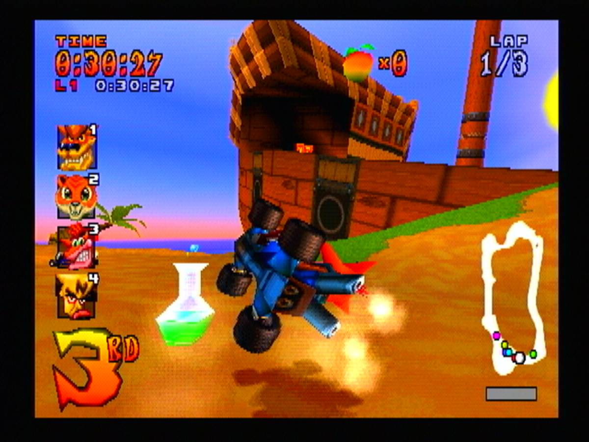 CTR: Crash Team Racing ISO - PS1 screenshot 8