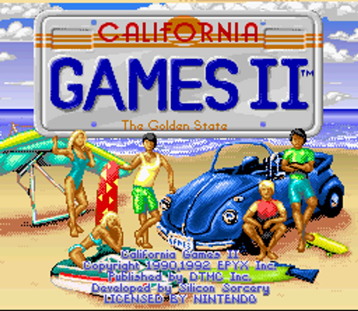 California Games II ROM - SNES screenshot 1