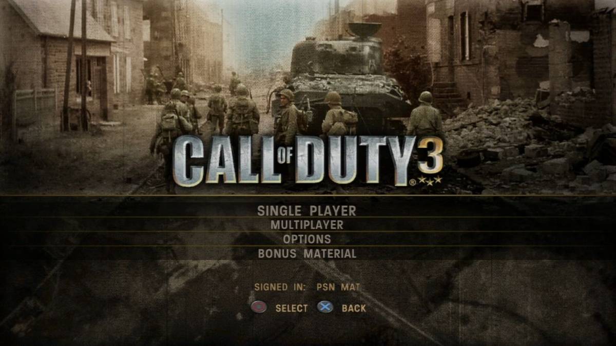 Call of Duty 3 ISO - PS3 screenshot 2