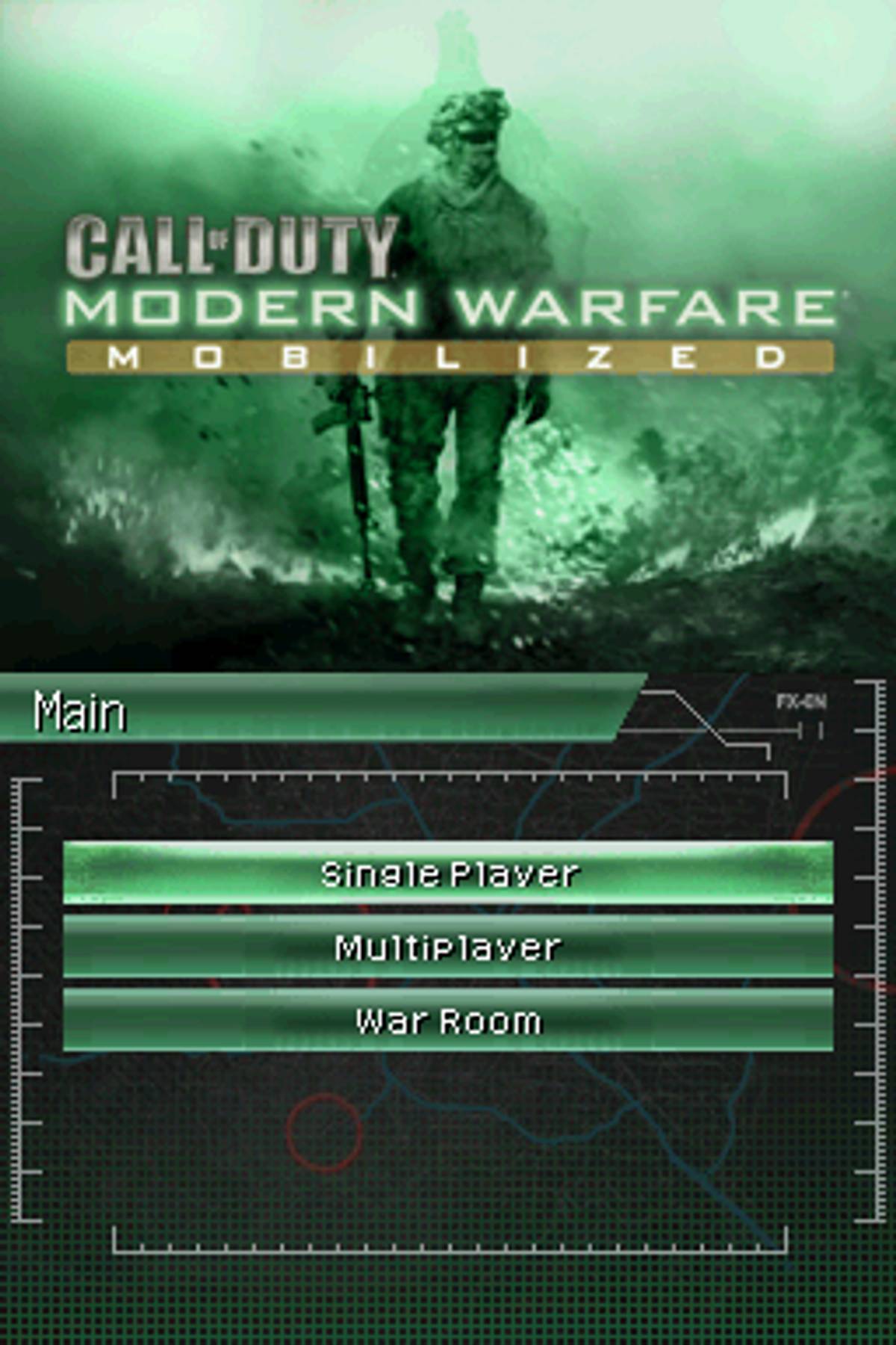 Call of Duty: Modern Warfare - Mobilized ROM - NDS screenshot 1