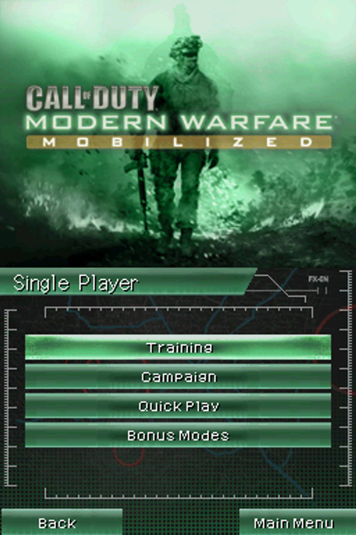 Call of Duty: Modern Warfare - Mobilized ROM - NDS screenshot 10