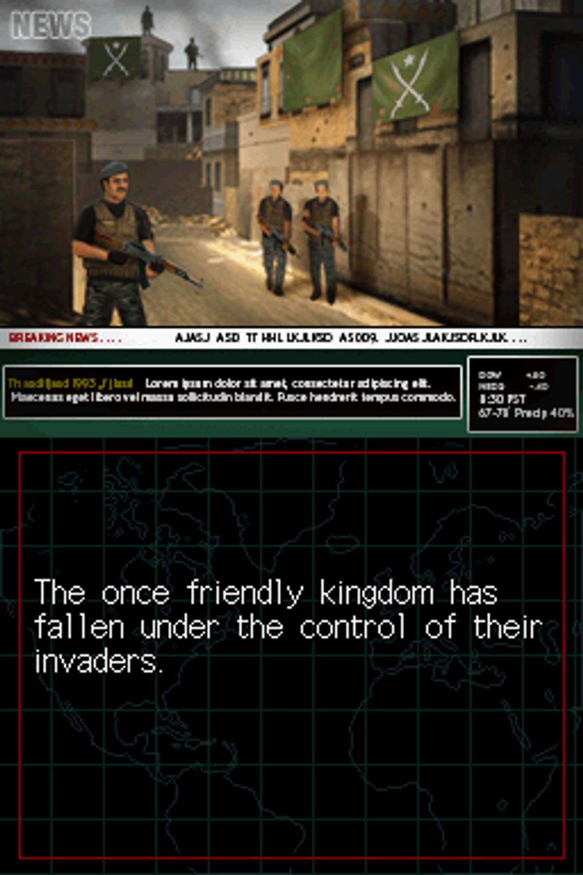 Call of Duty: Modern Warfare - Mobilized ROM - NDS screenshot 2