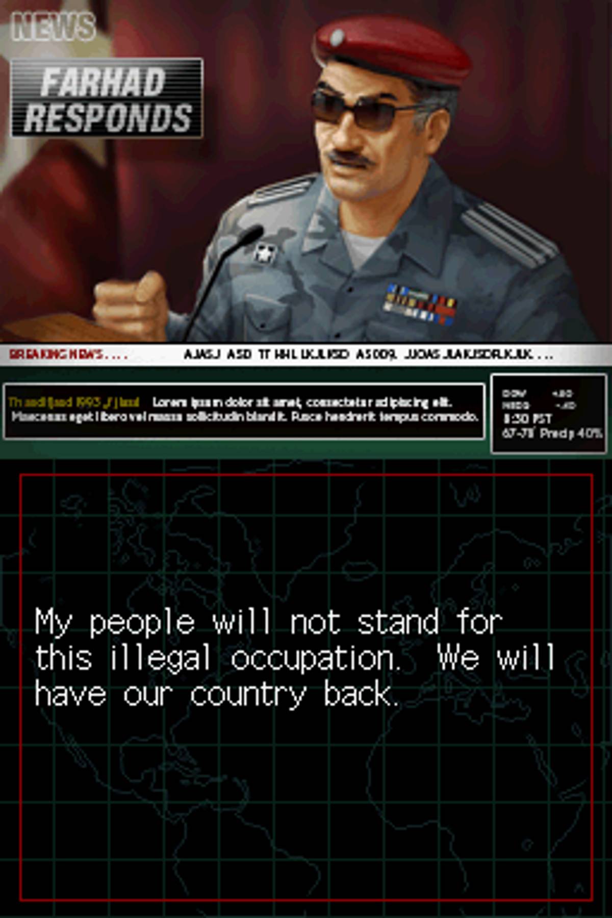Call of Duty: Modern Warfare - Mobilized ROM - NDS screenshot 3