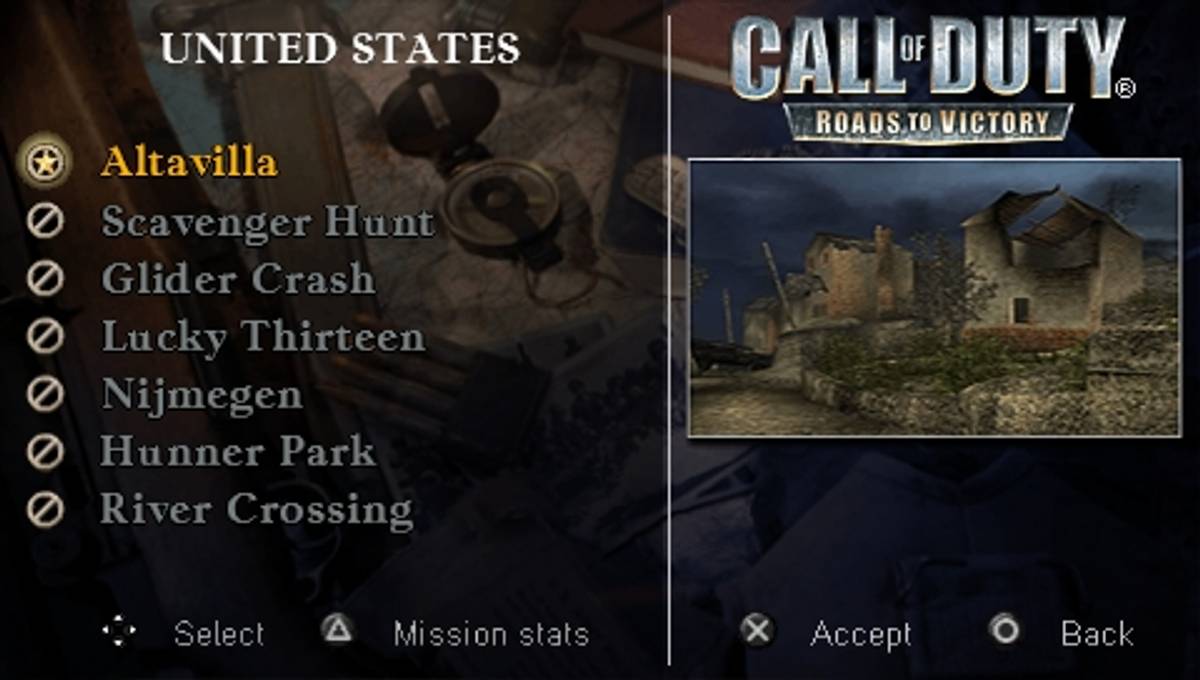 Call of Duty: Roads to Victory ISO - PSP screenshot 2