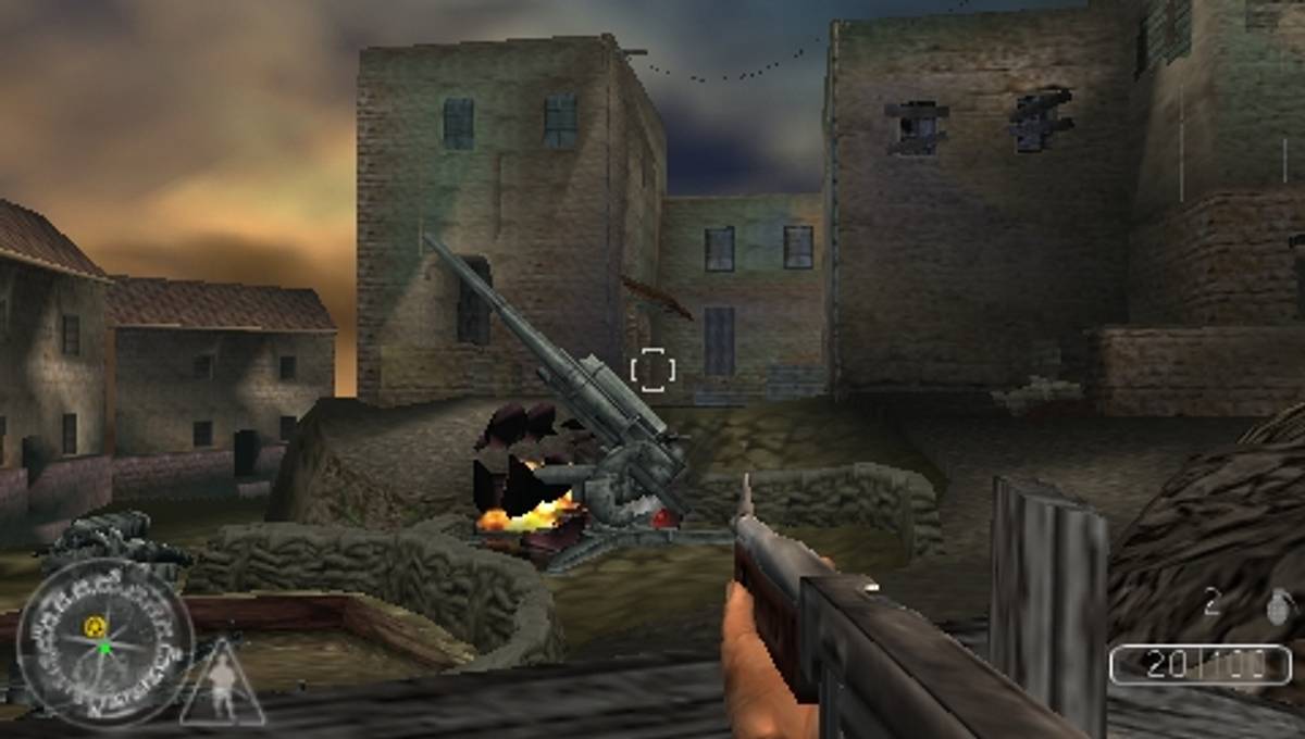 Call of Duty: Roads to Victory ISO - PSP screenshot 4