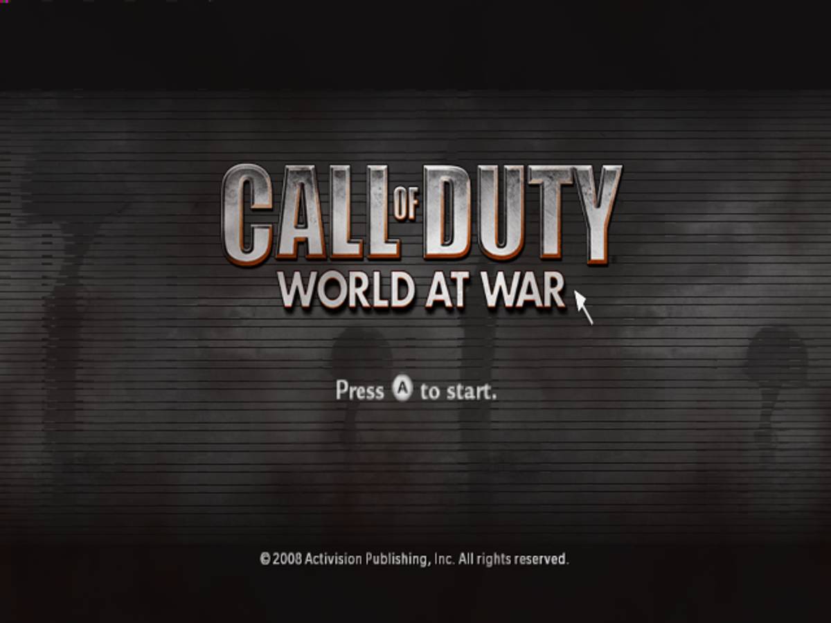 Call of Duty: World at War ISO - Wii screenshot 1