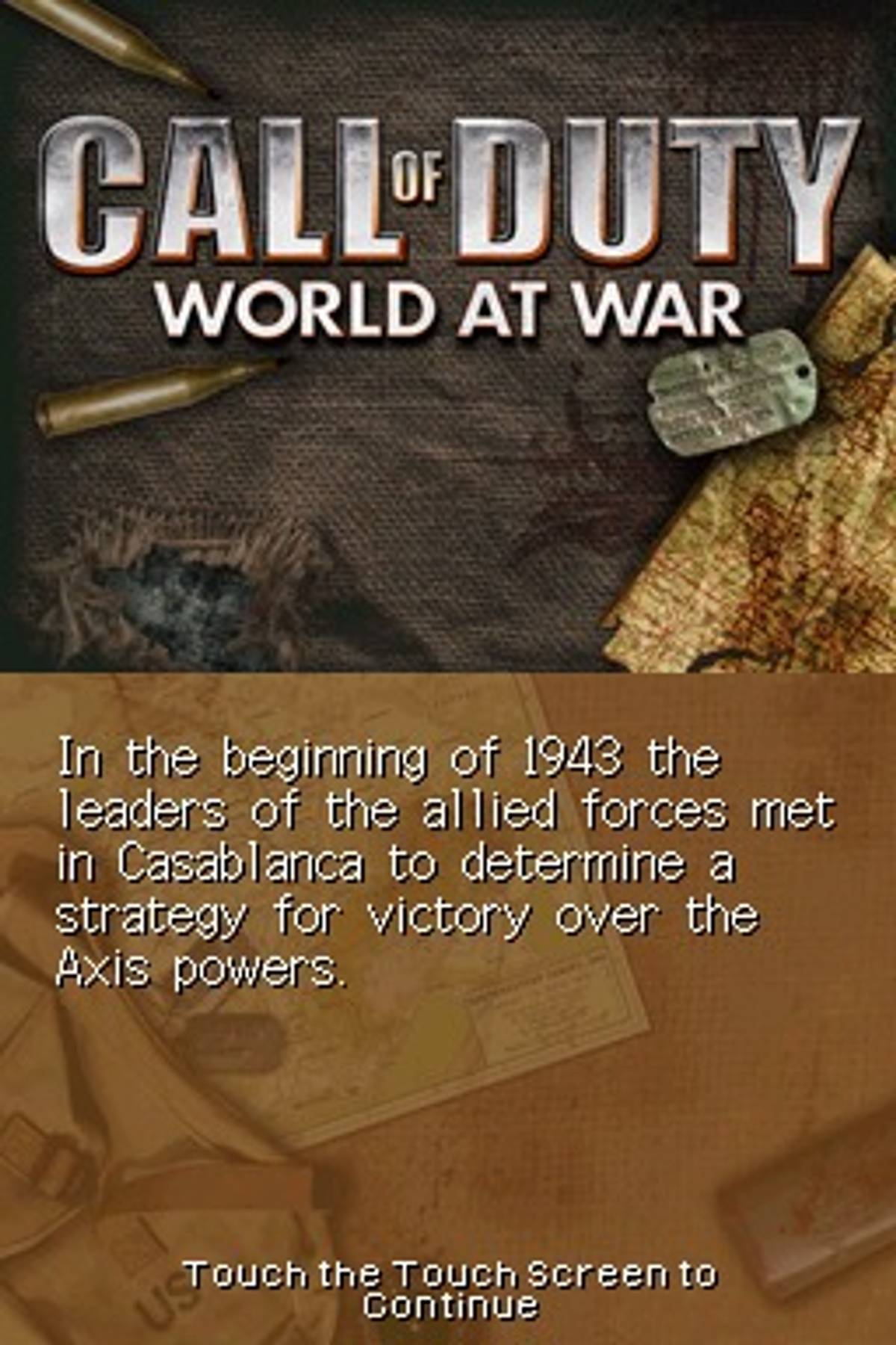 Call of Duty: World at War ROM - NDS screenshot 4