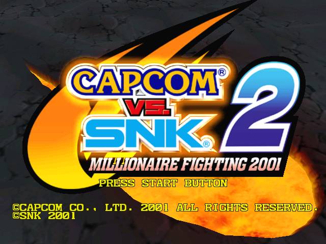 Capcom vs. SNK 2: Mark of the Millennium ISO - Dreamcast screenshot 1