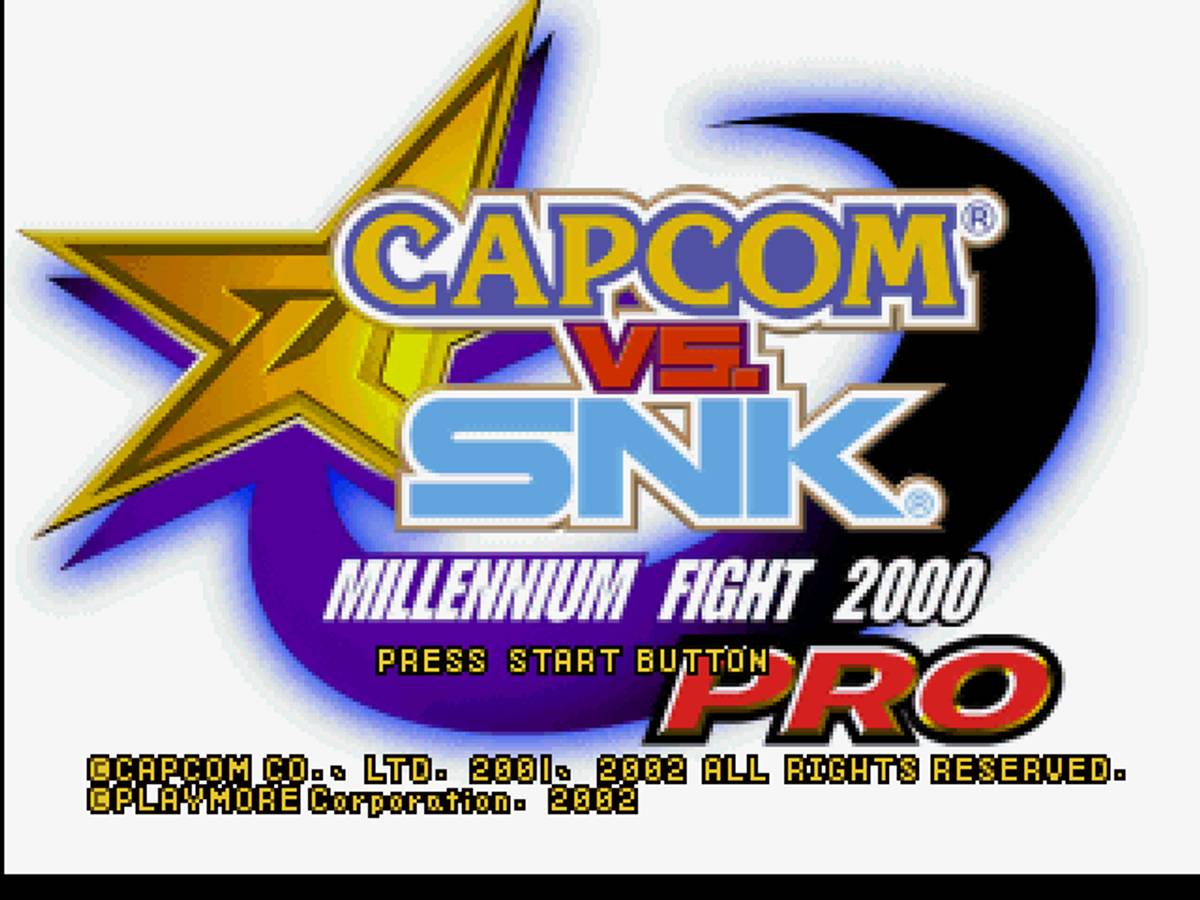 Capcom vs. SNK Pro ISO - PS1 screenshot 1