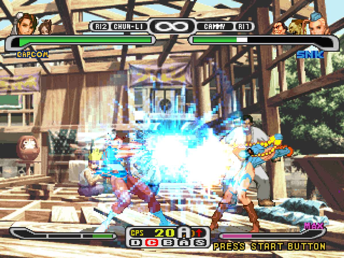 Capcom vs. SNK Pro ISO - PS1 screenshot 10