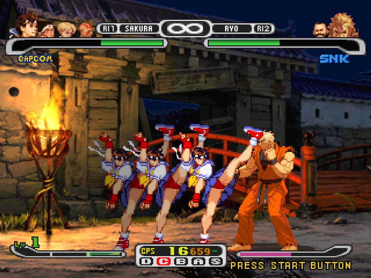 Capcom vs. SNK Pro ISO - PS1 screenshot 5