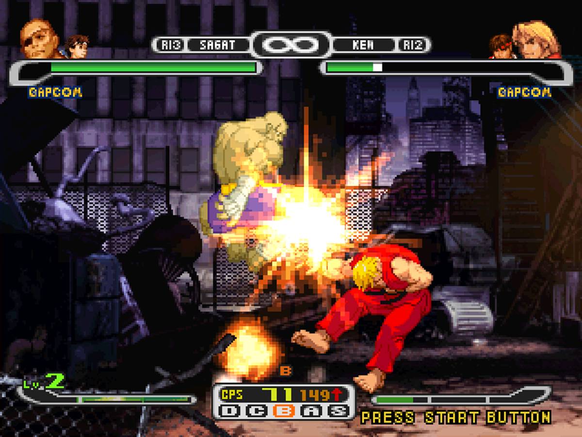Capcom vs. SNK Pro ISO - PS1 screenshot 6