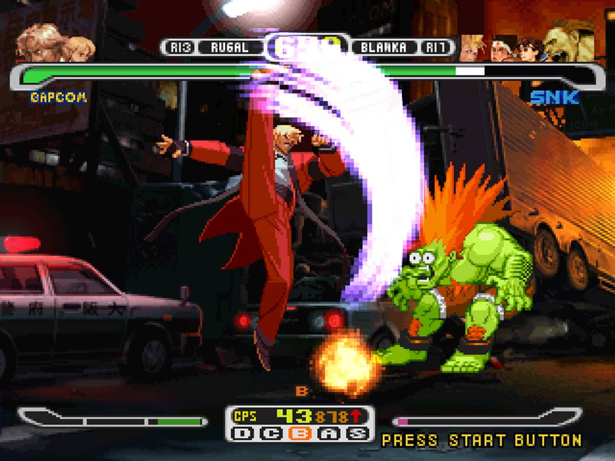Capcom vs. SNK Pro ISO - PS1 screenshot 8
