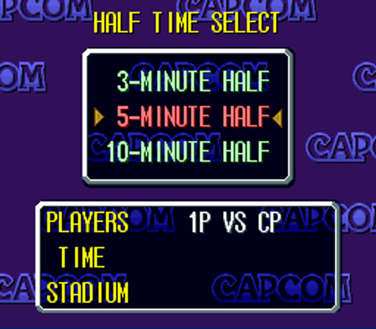 Capcom's Soccer Shootout ROM - SNES screenshot 6
