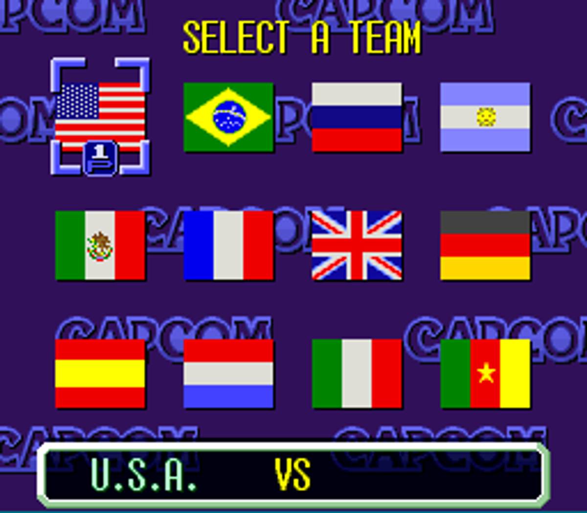 Capcom's Soccer Shootout ROM - SNES screenshot 7
