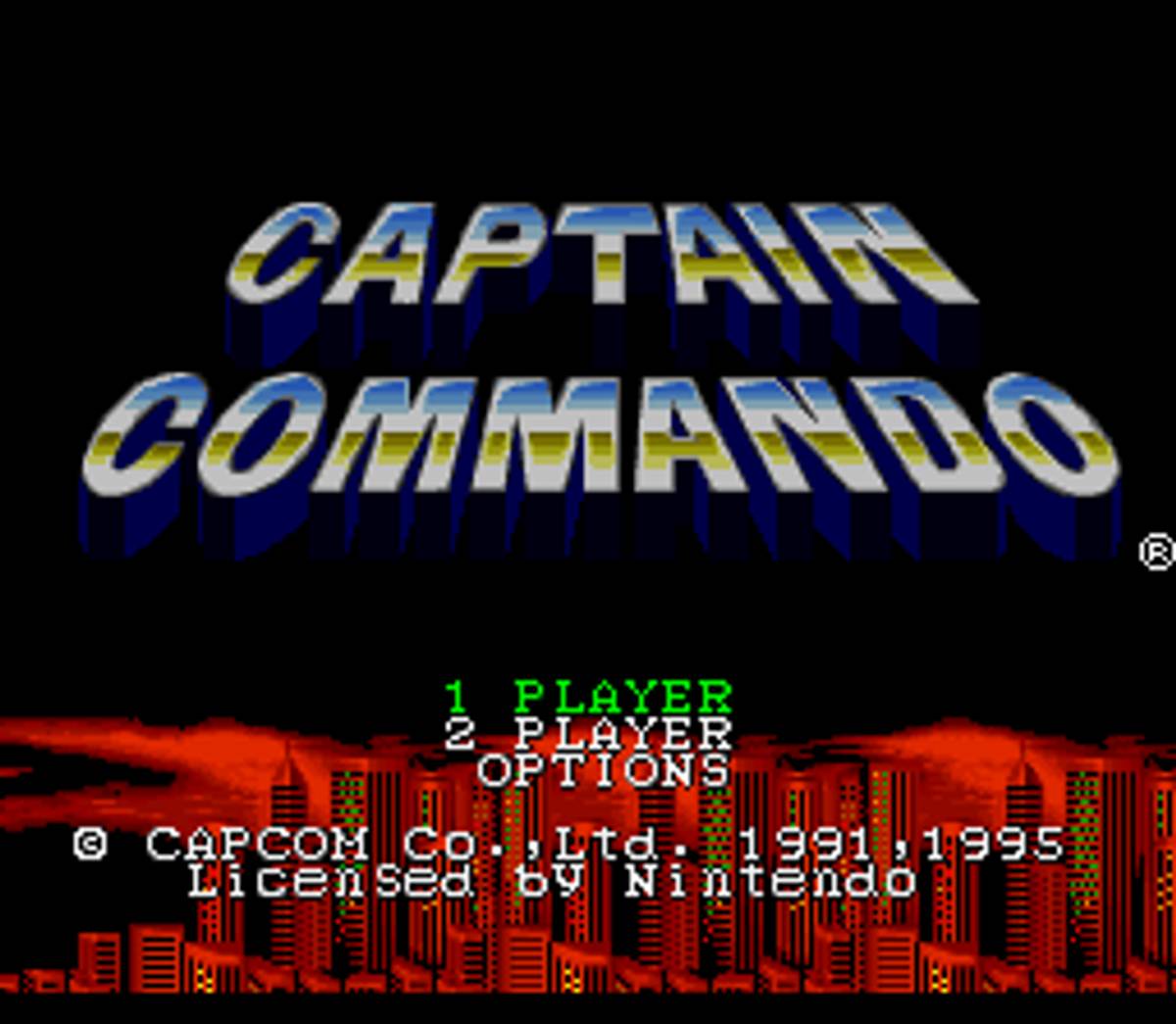 Captain Commando ROM - SNES screenshot 1