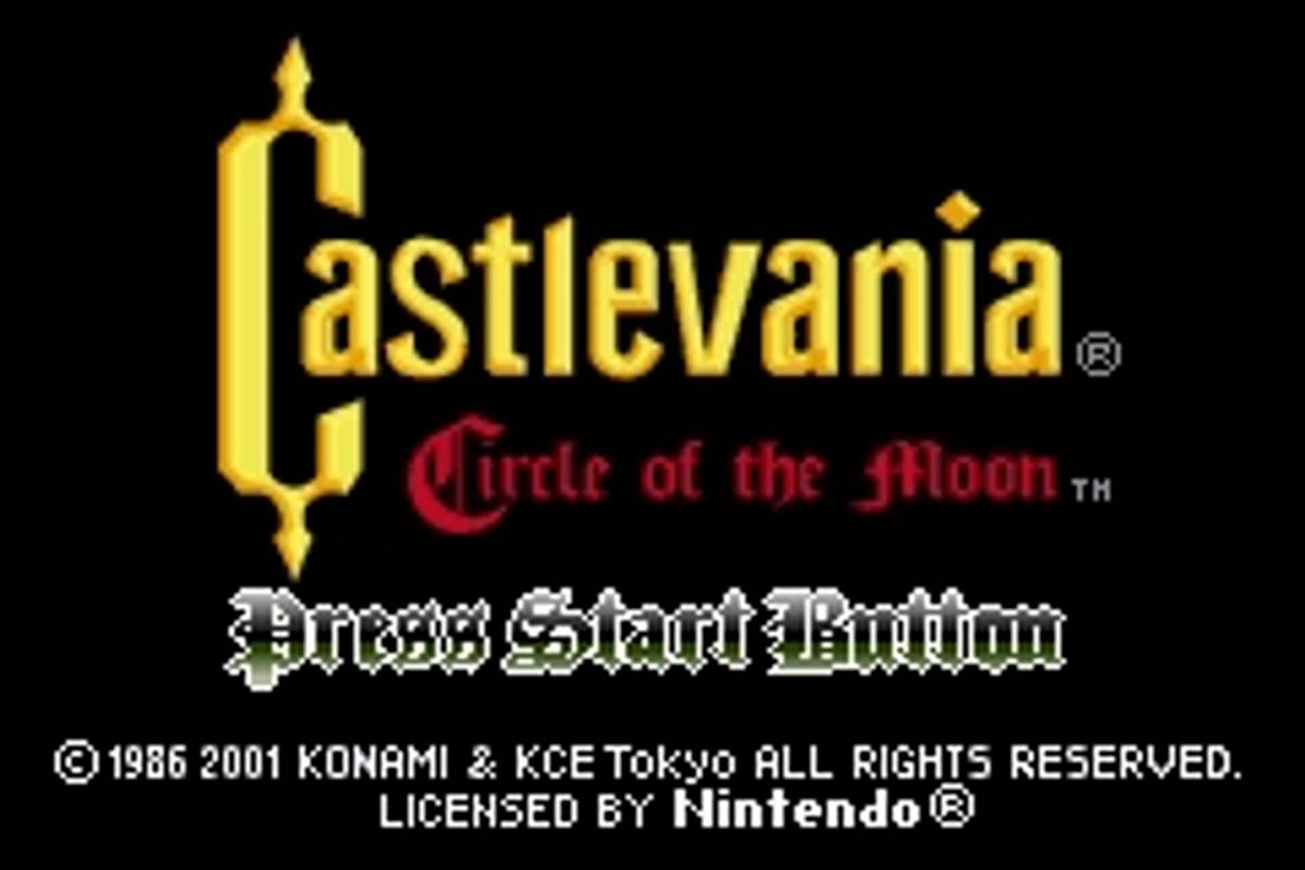 Castlevania: Circle of the Moon ROM - GBA screenshot 1