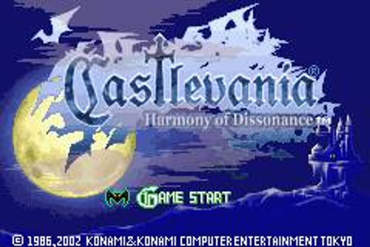 Castlevania: Harmony of Dissonance ROM - GBA screenshot 1
