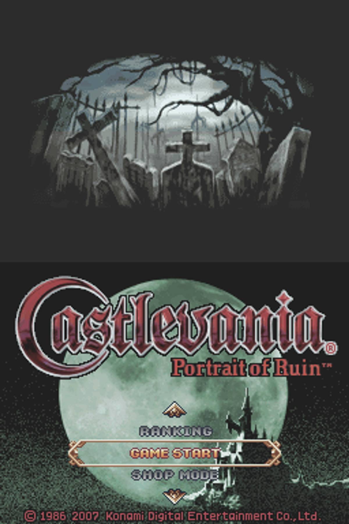 Castlevania: Portrait of Ruin ROM - NDS screenshot 1