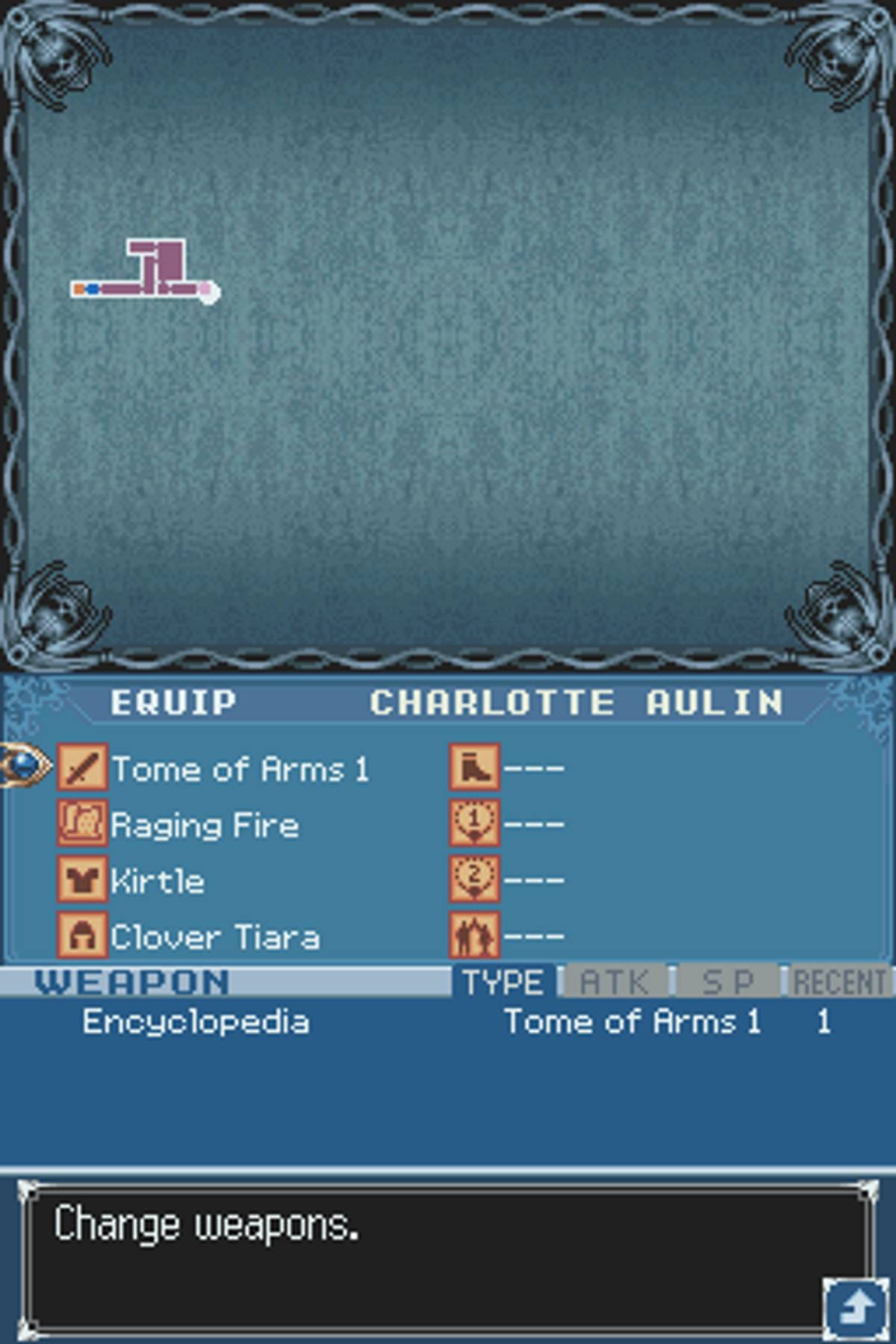 Castlevania: Portrait of Ruin ROM - NDS screenshot 6