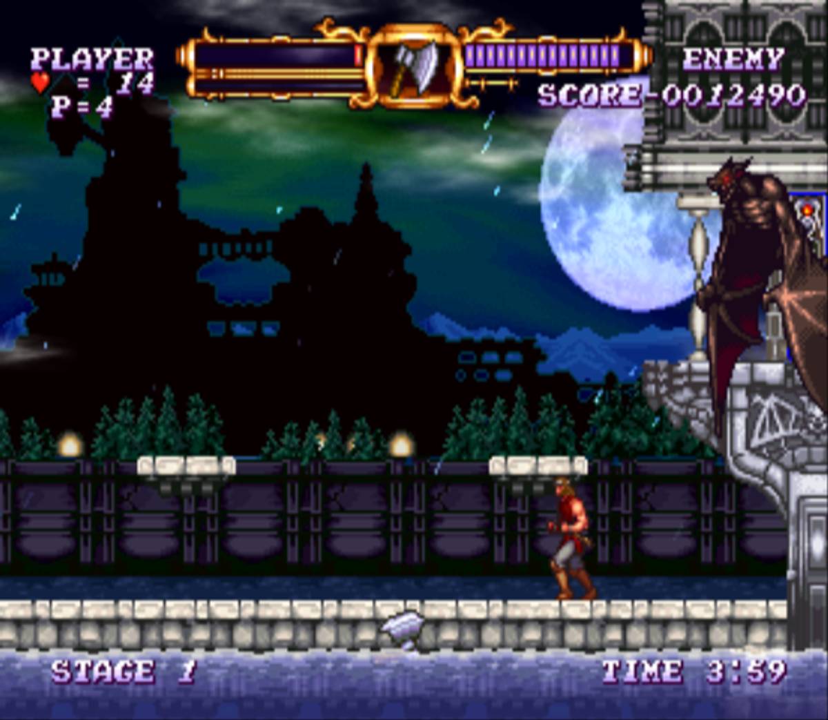 Castlevania: The Adventure - ReBirth ISO - Wii screenshot 8