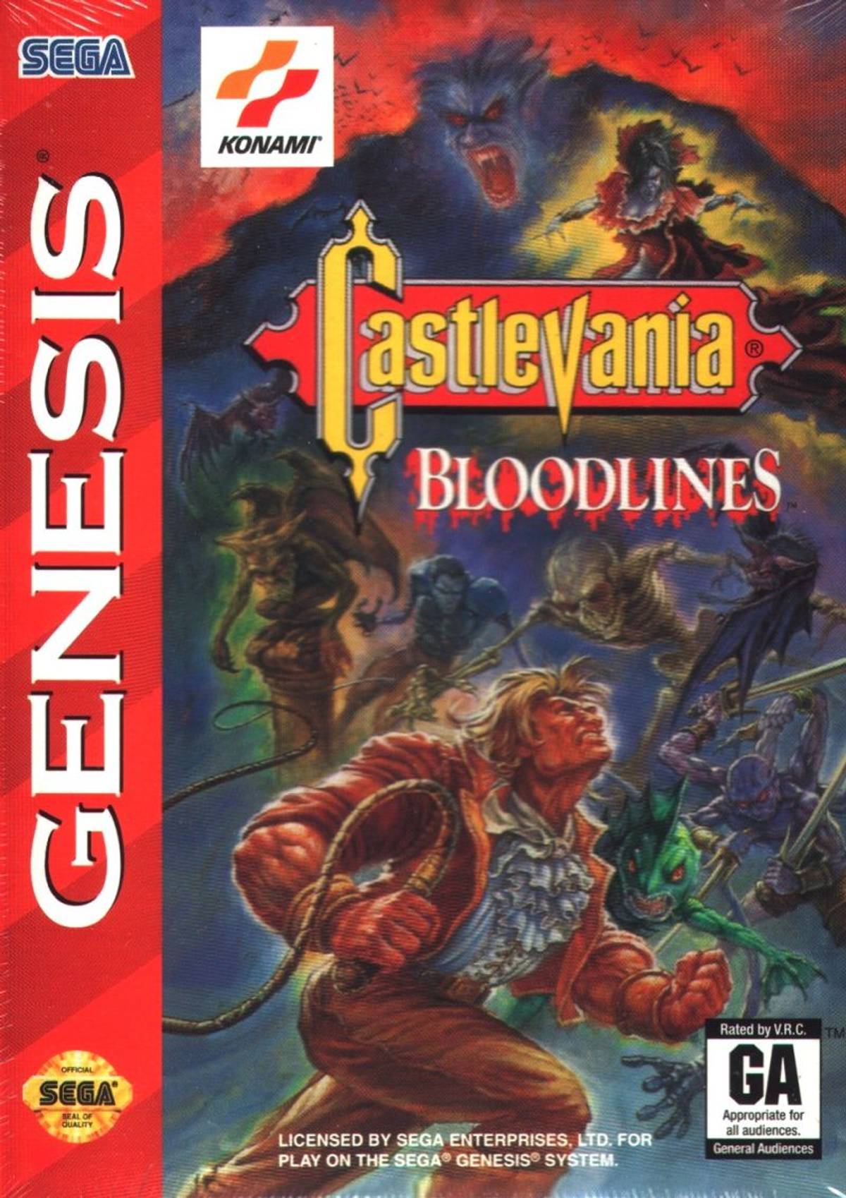 Download Torrent Castlevania: Bloodlines ROM – Genesis