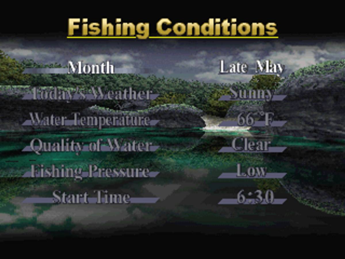 Championship Bass ISO - PS1 screenshot 6