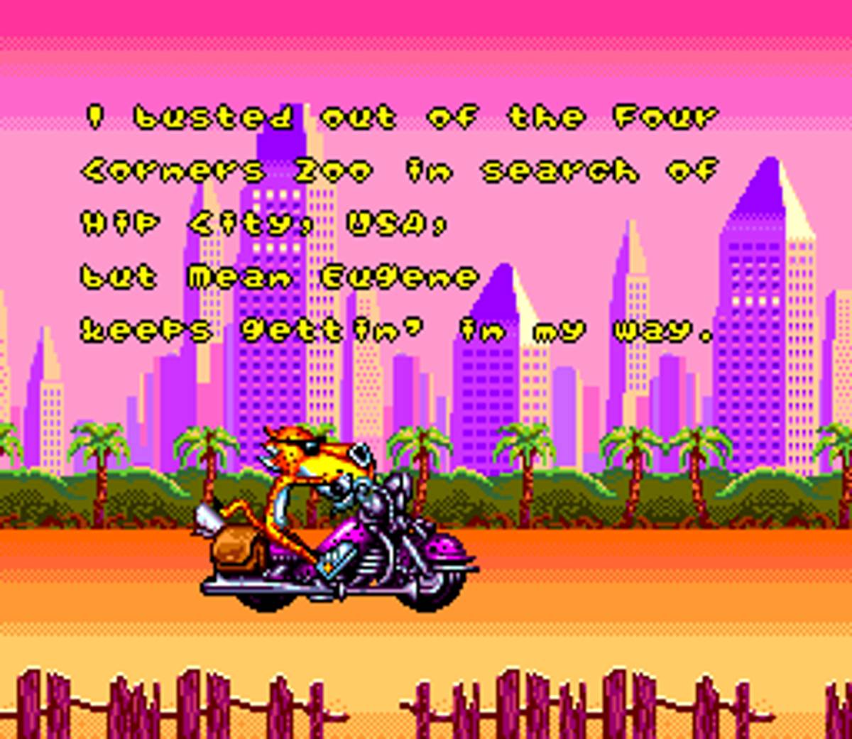 Chester Cheetah: Wild Wild Quest ROM - SNES screenshot 1