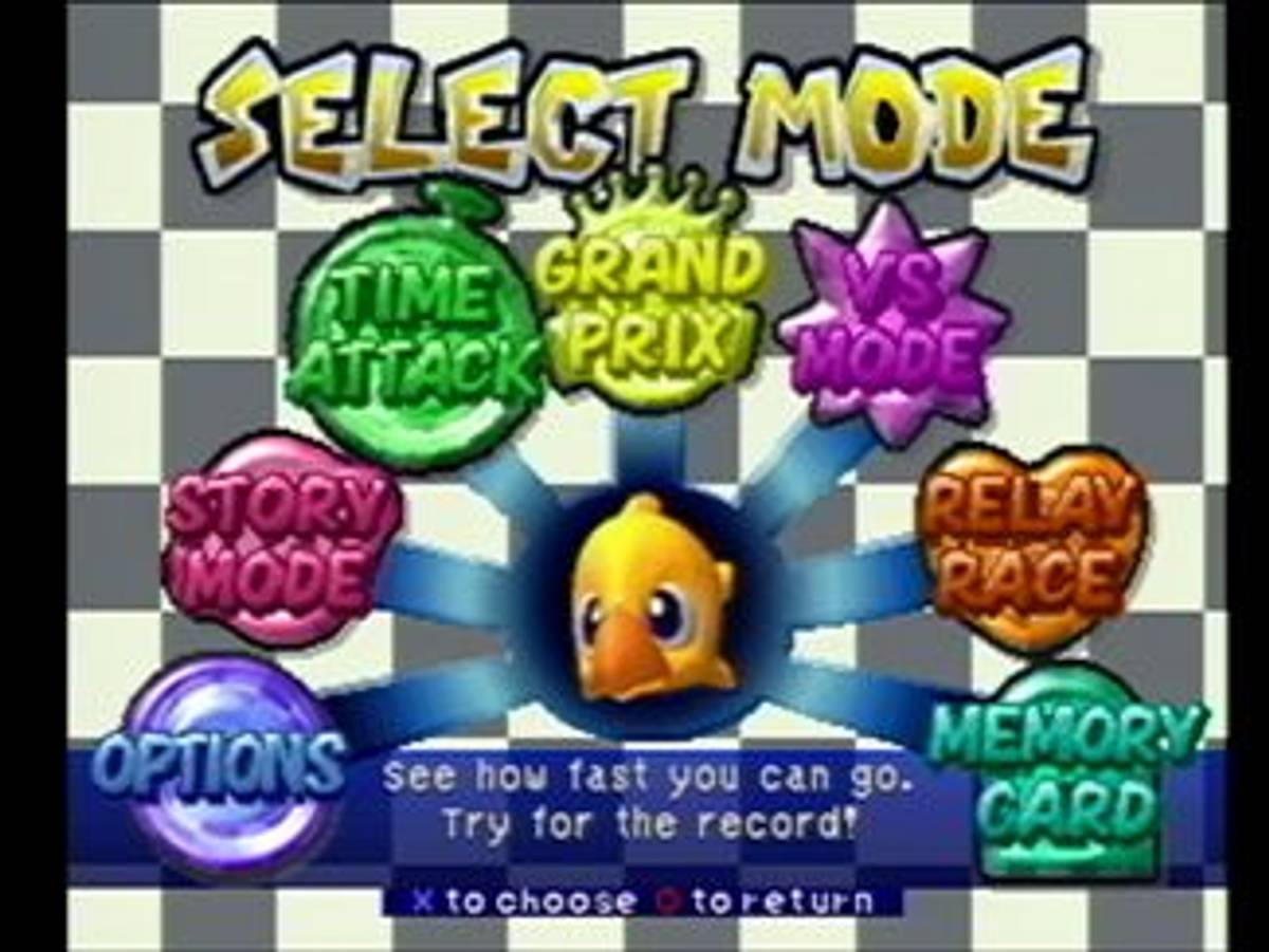 Chocobo Racing ISO - PS1 screenshot 4