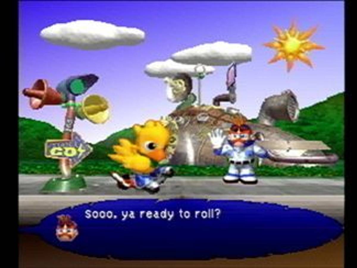 Chocobo Racing ISO - PS1 screenshot 8