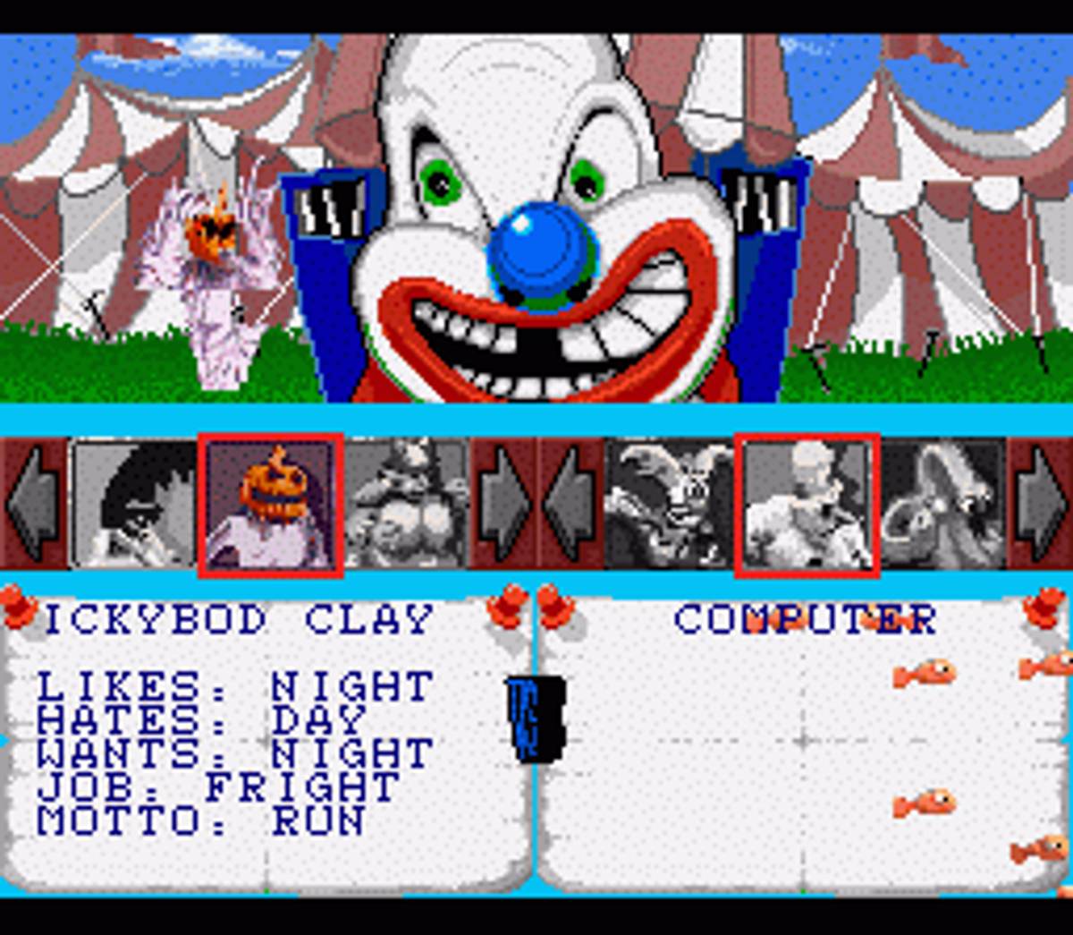 Clay Fighter ROM - SNES screenshot 2