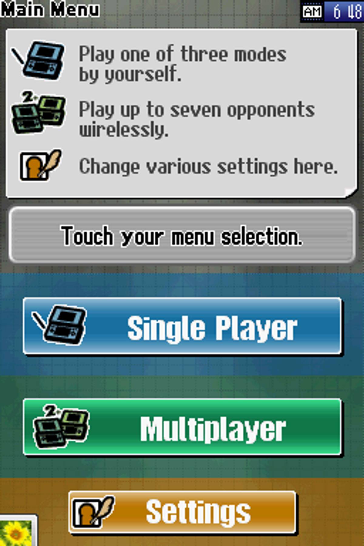 Clubhouse Games ROM - NDS screenshot 2