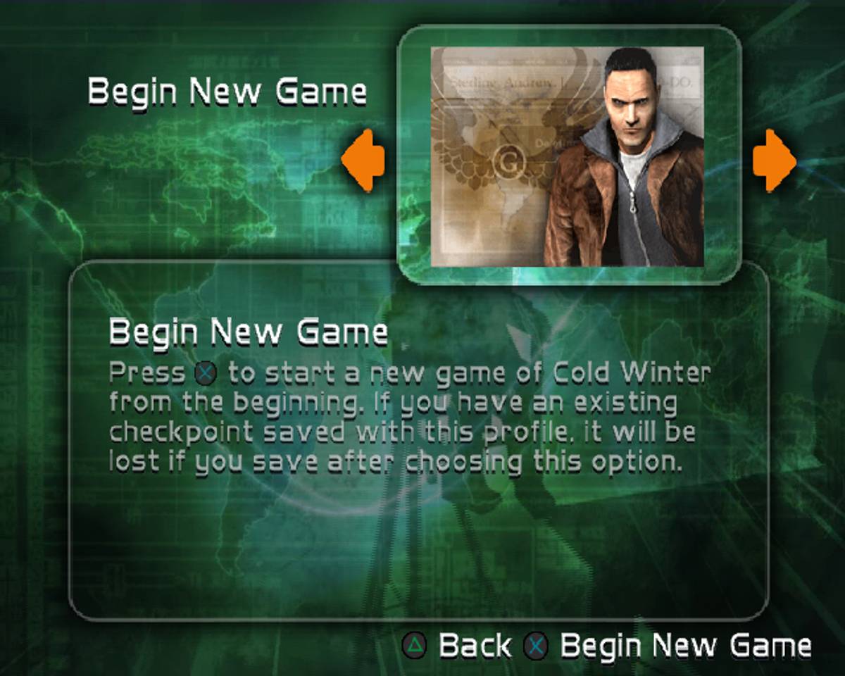 Cold Winter ISO - PS2 screenshot 4