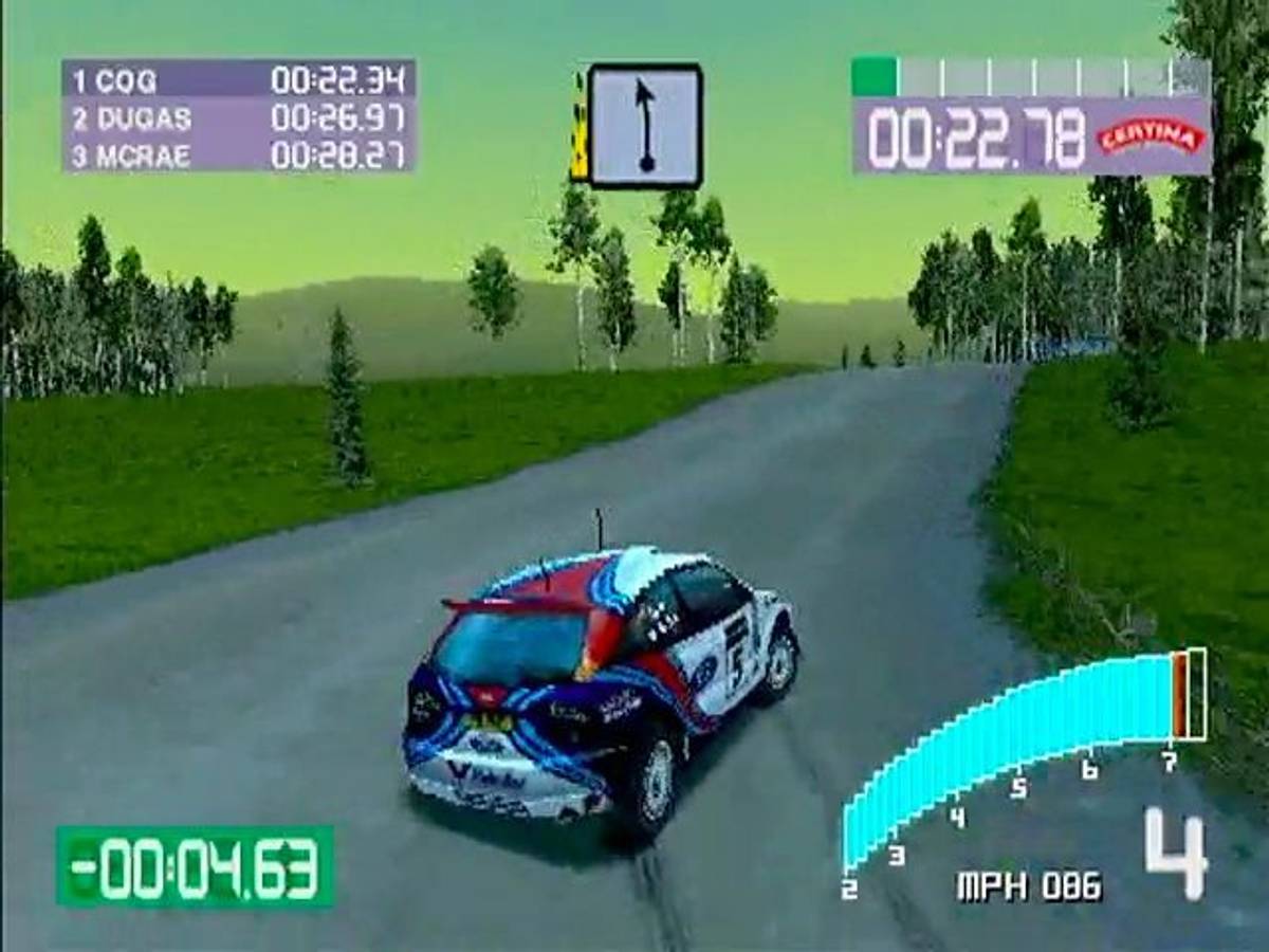 Colin McRae Rally 2.0 ISO - PS1 screenshot 10