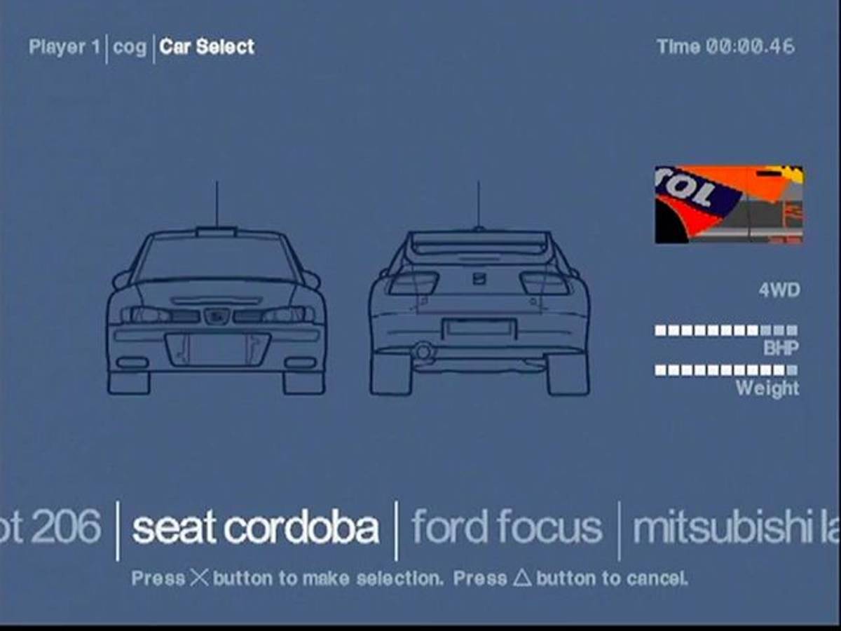 Colin McRae Rally 2.0 ISO - PS1 screenshot 6