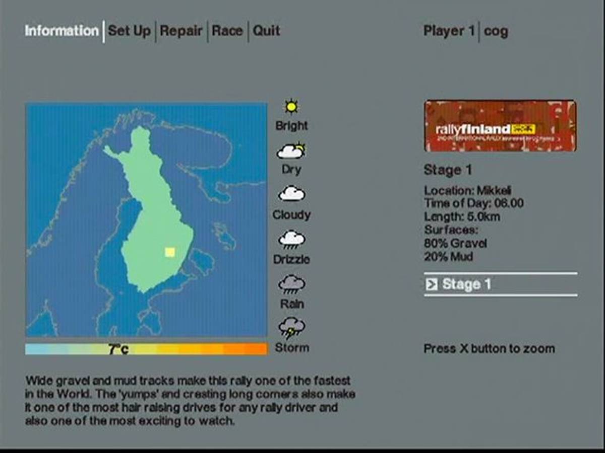 Colin McRae Rally 2.0 ISO - PS1 screenshot 8