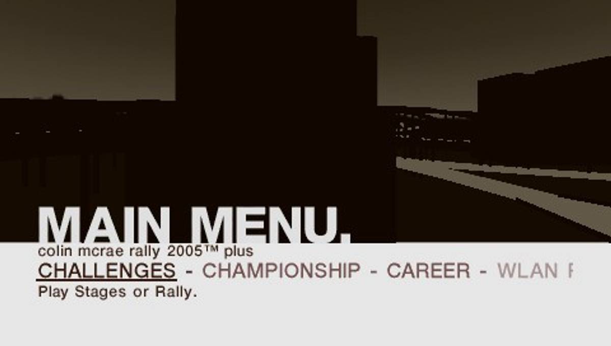 Colin McRae Rally 2005 Plus ISO - PSP screenshot 2