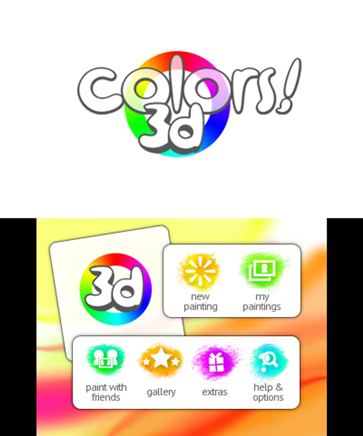 Colors! 3D ROM - 3DS screenshot 1