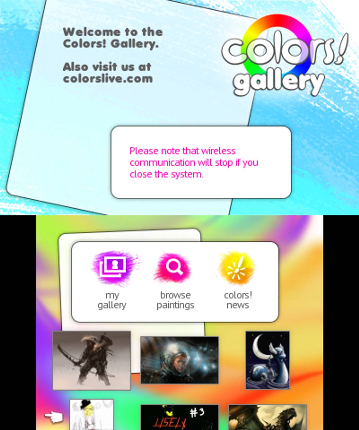 Colors! 3D ROM - 3DS screenshot 3