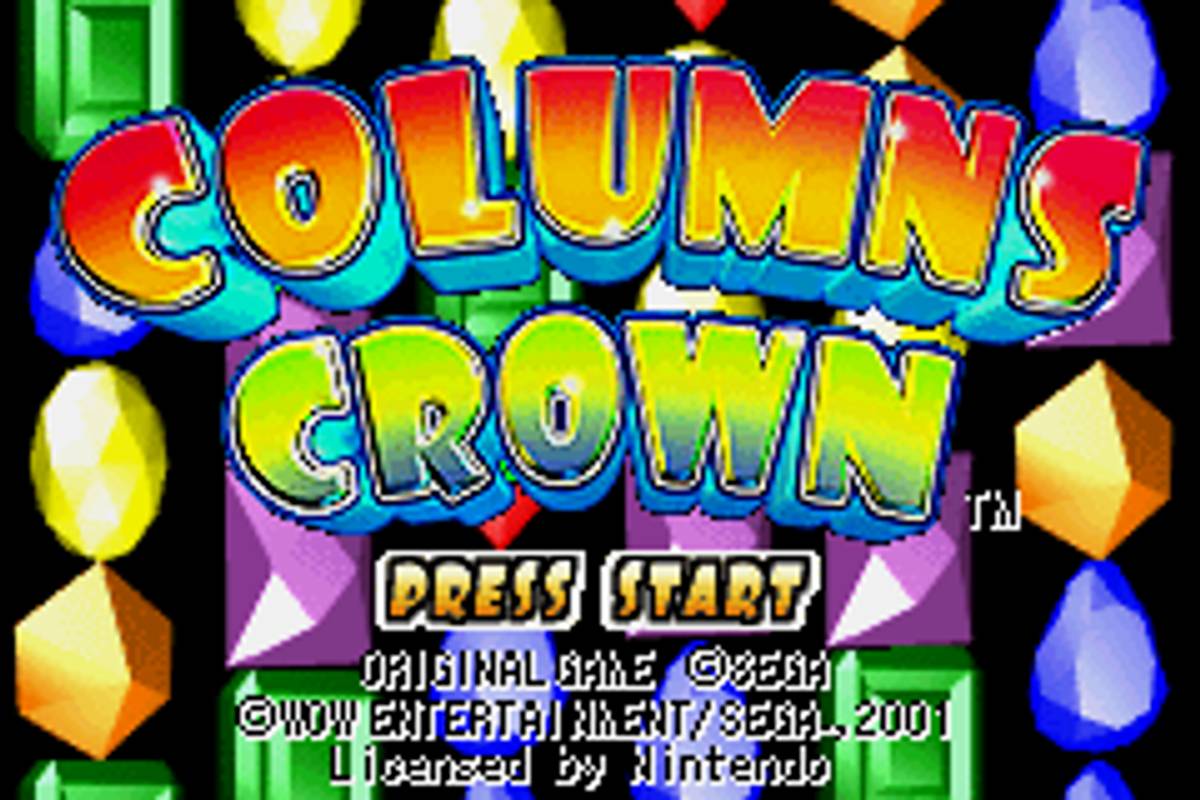 Columns Crown ROM - GBA screenshot 1