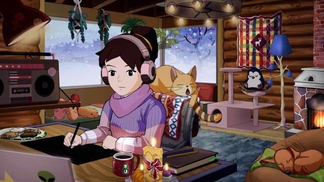 Comfy Girl Lofi Companion-TENOKE screenshot 2
