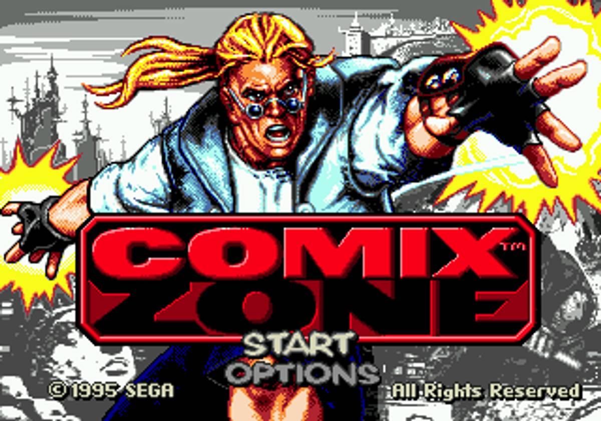 Comix Zone ROM - Genesis screenshot 1