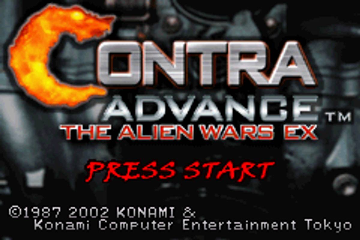 Contra Advance: The Alien Wars EX ROM - GBA screenshot 1