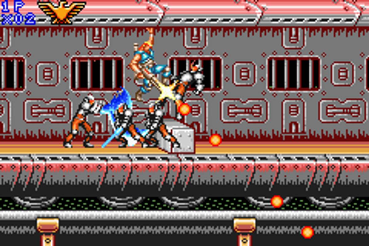 Contra Advance: The Alien Wars EX ROM - GBA screenshot 2