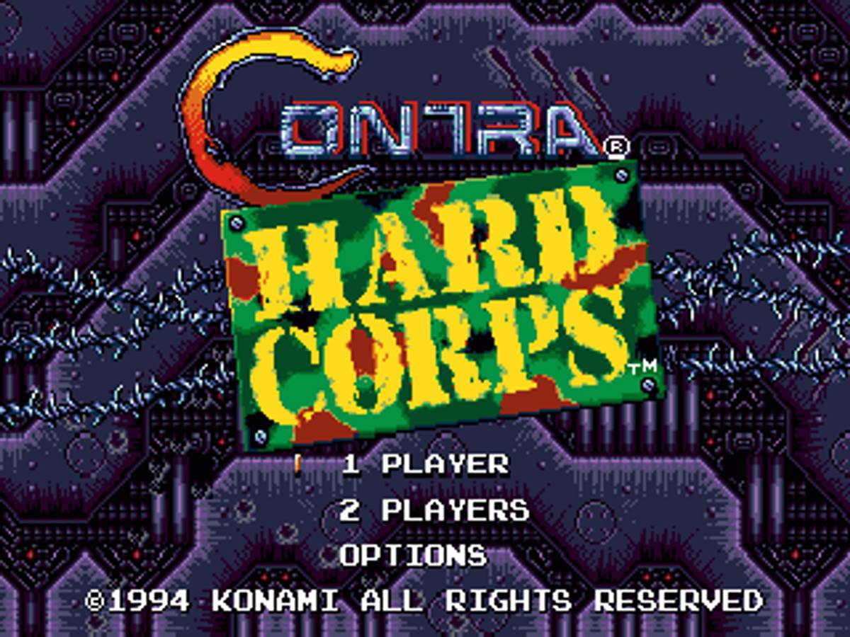 Contra Hard Corps ROM - Genesis screenshot 1