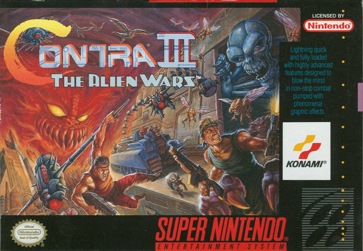 Download Torrent Contra III: The Alien Wars ROM – SNES