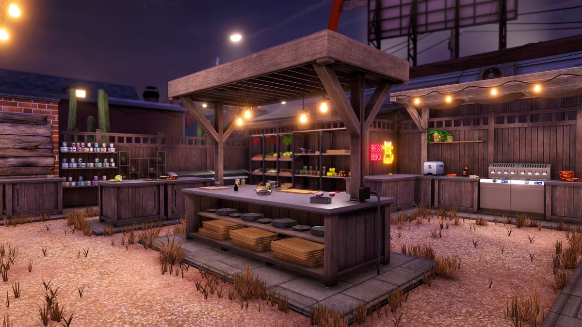 Cooking Simulator BBQ-RUNE screenshot 1