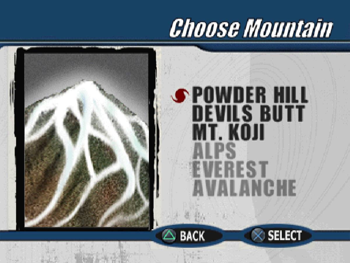 Cool Boarders 3 ISO - PS1 screenshot 3