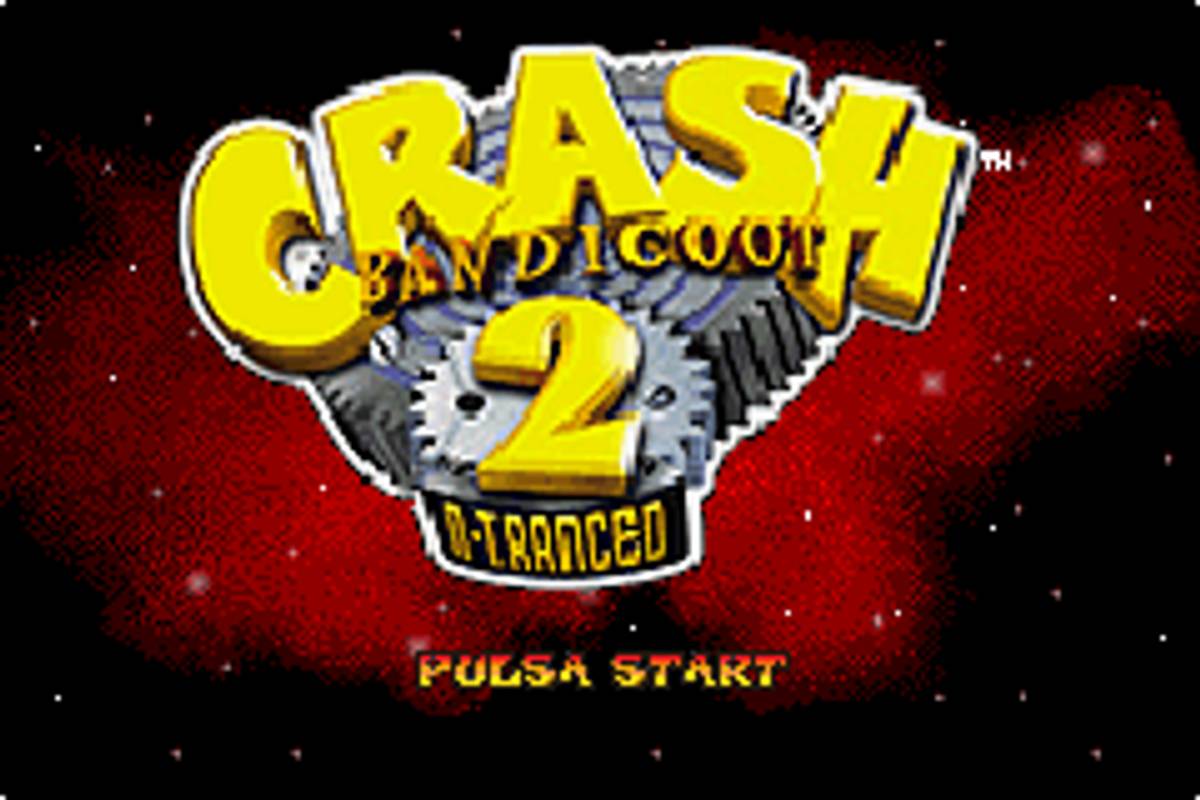 Crash Bandicoot 2: N-Tranced ROM - GBA screenshot 2