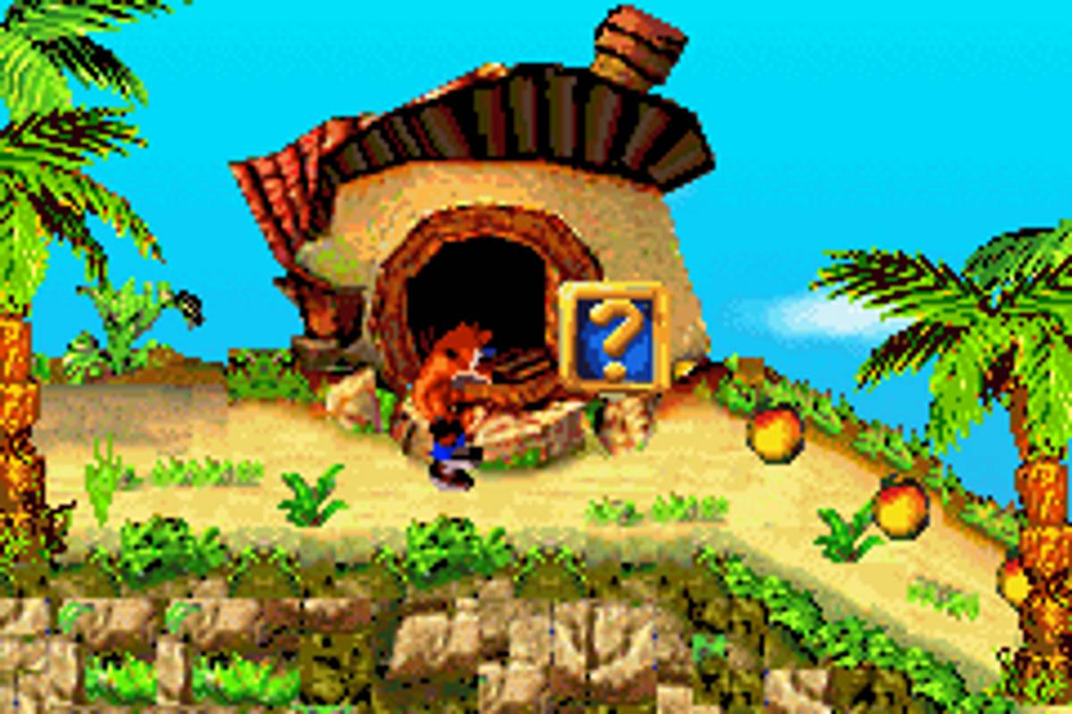 Crash Bandicoot 2: N-Tranced ROM - GBA screenshot 3
